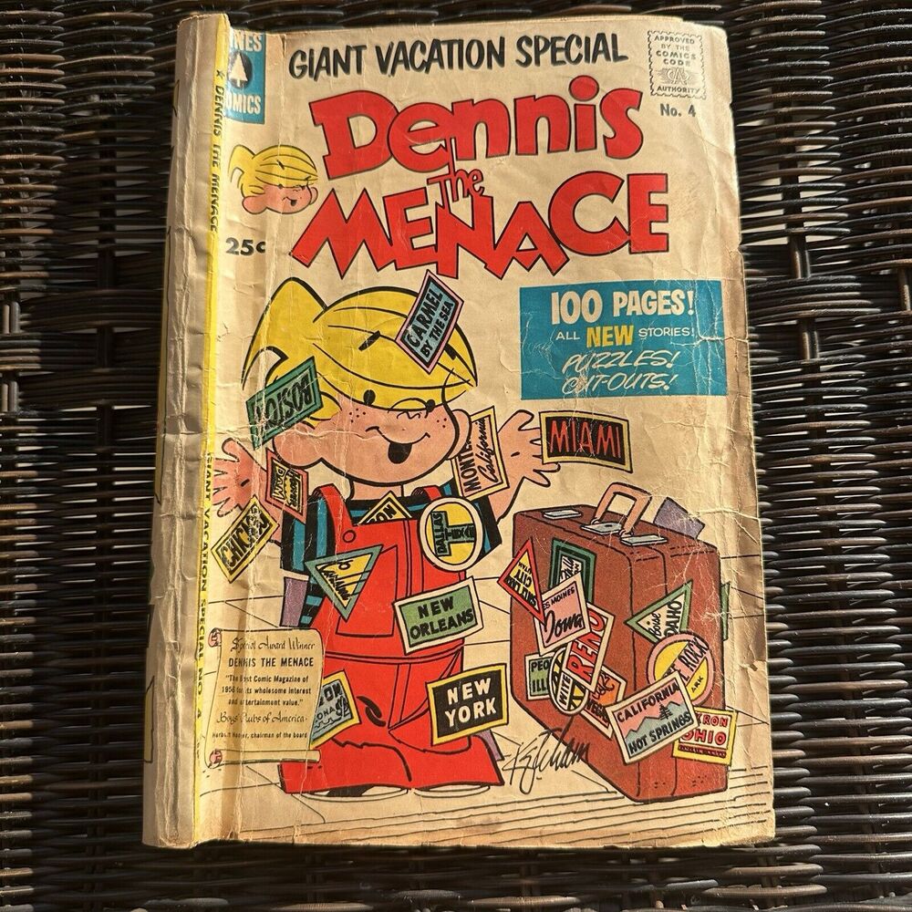 Dennis the‎ Menace Giant Vacation Special No. 4 1957